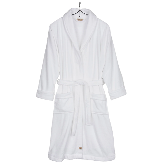 Walra Bademantel Casual Robe S/M – Weiß Walra Walra Bademantel Casual Robe S/M – Weiß