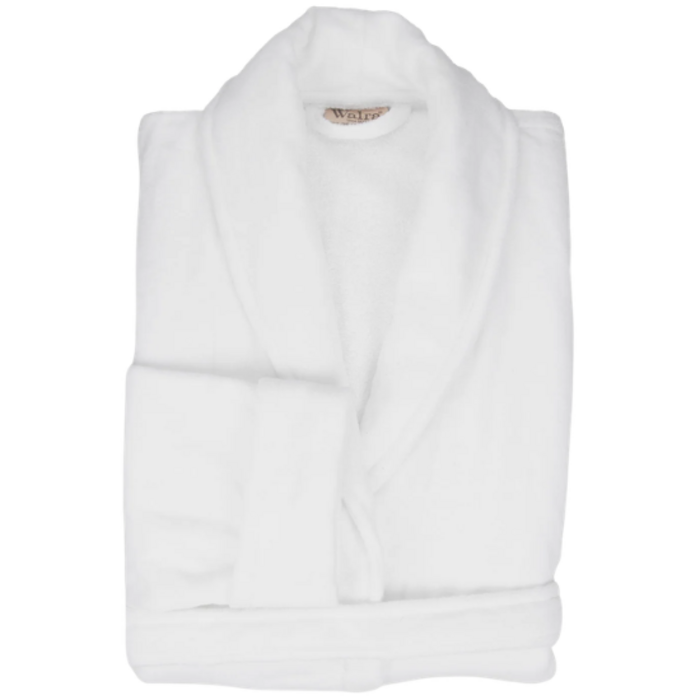 Walra Walra Bademantel Casual Robe S/M – Weiß