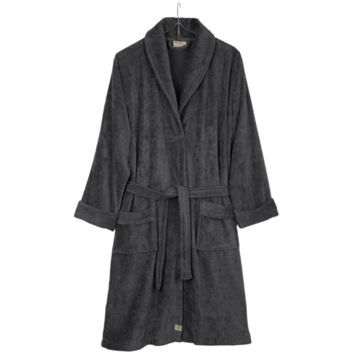 Walra Walra Bademantel Casual Robe L/XL – Anthrazit