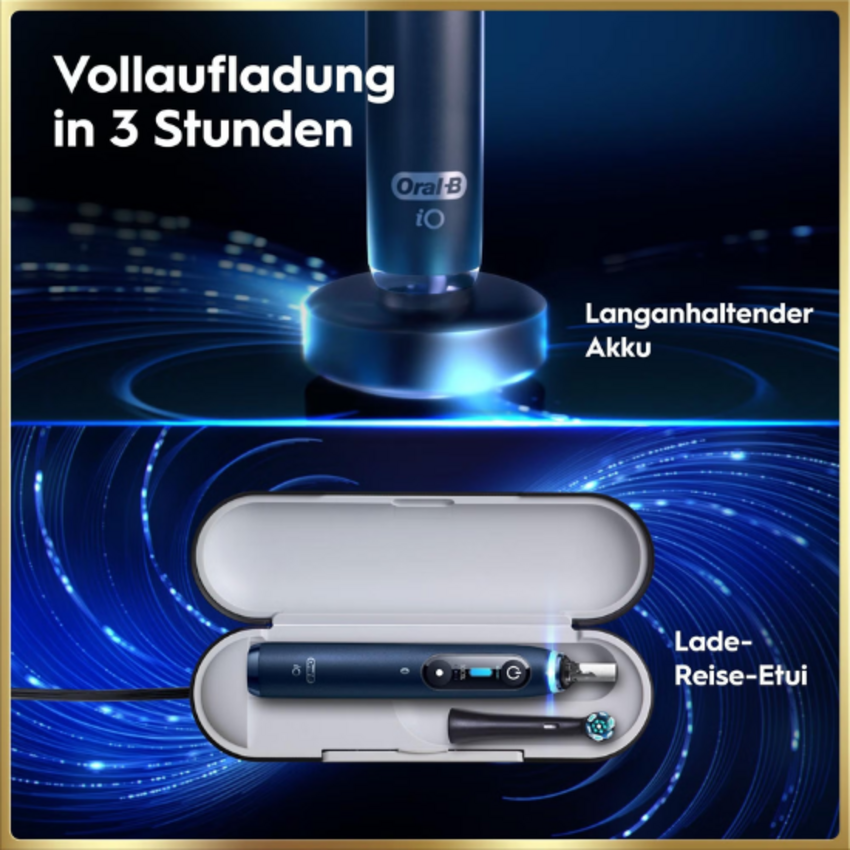 Oral-B iO Series 9 Sapphire Dark Blue Luxe Edition Oral-B Oral-B iO Series 9 Sapphire Dark Blue Luxe Edition