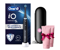 Oral-B Oral-B iO Series 5S Black + 2x Gratis Oral-B 3D White Arctic Fresh Zahnpasta