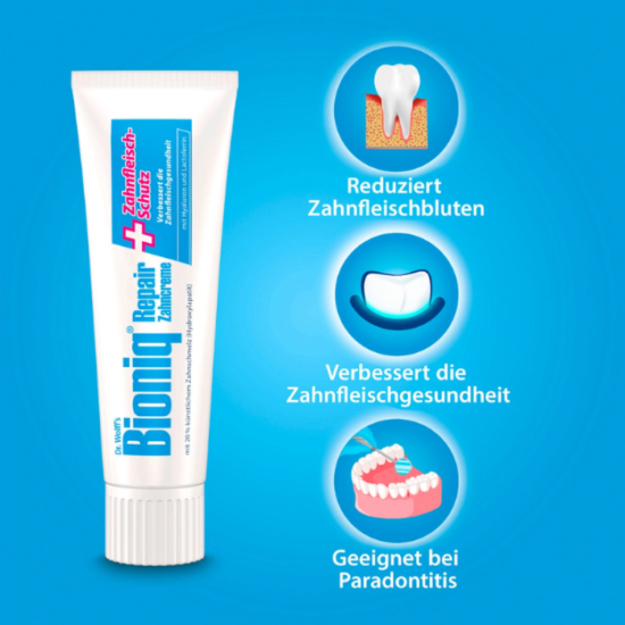 Bioniq Bioniq Repair Zahncreme+ Zahnfleisch Schutz – 75 ml