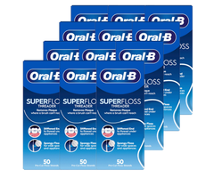 Oral-B Oral-B Super Floss - 12 x 50 Stück – Vorteilspackung