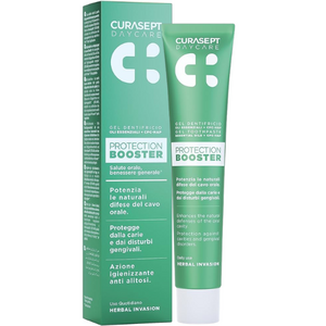 Curasept Daycare Protection Booster Zahnpasta – Herbal Invasion – 75 ml