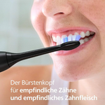 Philips Sonicare S2 Sensitive Black Aufsteckbürsten HX6054/88 - 4 Stück Philips Philips Sonicare S2 Sensitive Black Aufsteckbürsten HX6054/88 - 4 Stück