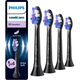 Philips Sonicare S2 Sensitive Black Aufsteckbürsten HX6054/88 - 4 Stück Philips Philips Sonicare S2 Sensitive Black Aufsteckbürsten HX6054/88 - 4 Stück