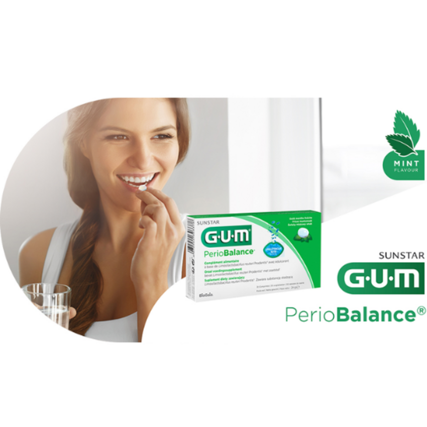 GUM Periobalance Lutschtabletten - 30 Stück GUM Sunstar GUM Periobalance Lutschtabletten - 30 Stück
