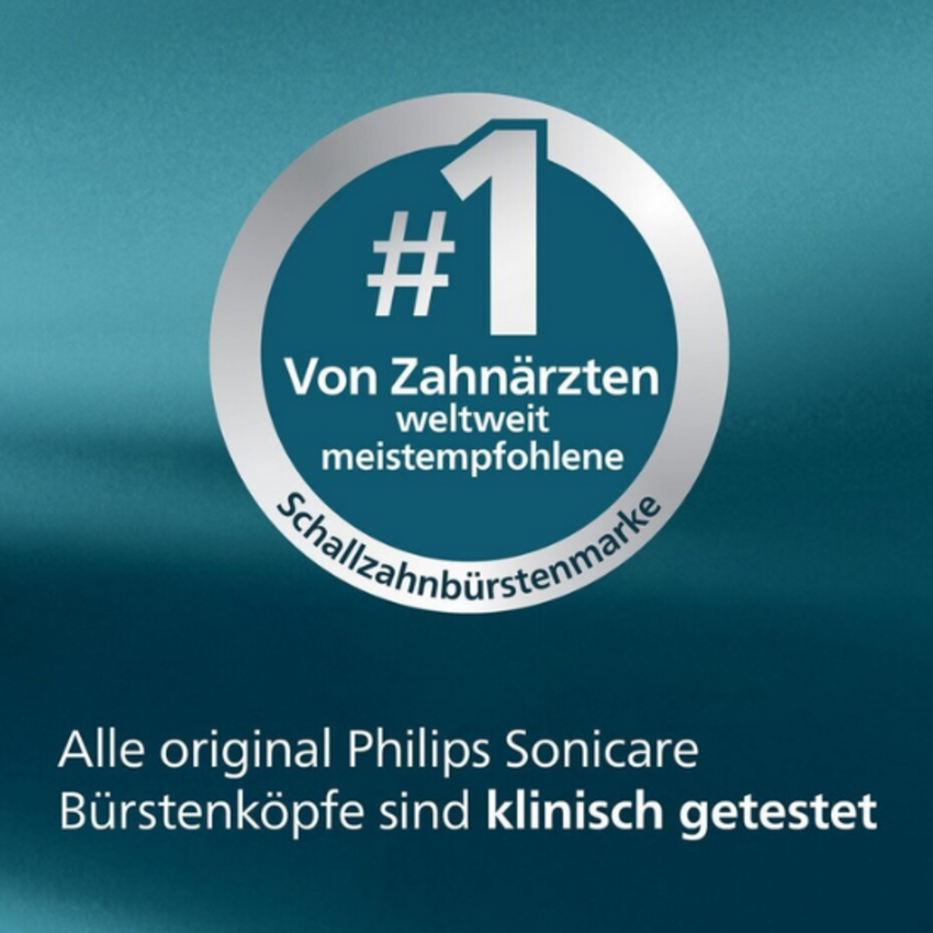 Philips Sonicare W2 Optimal White Aufsteckbürsten HX6064/88 - Black - 4 Stück Philips Philips Sonicare W2 Optimal White Aufsteckbürsten HX6064/88 - Black - 4 Stück