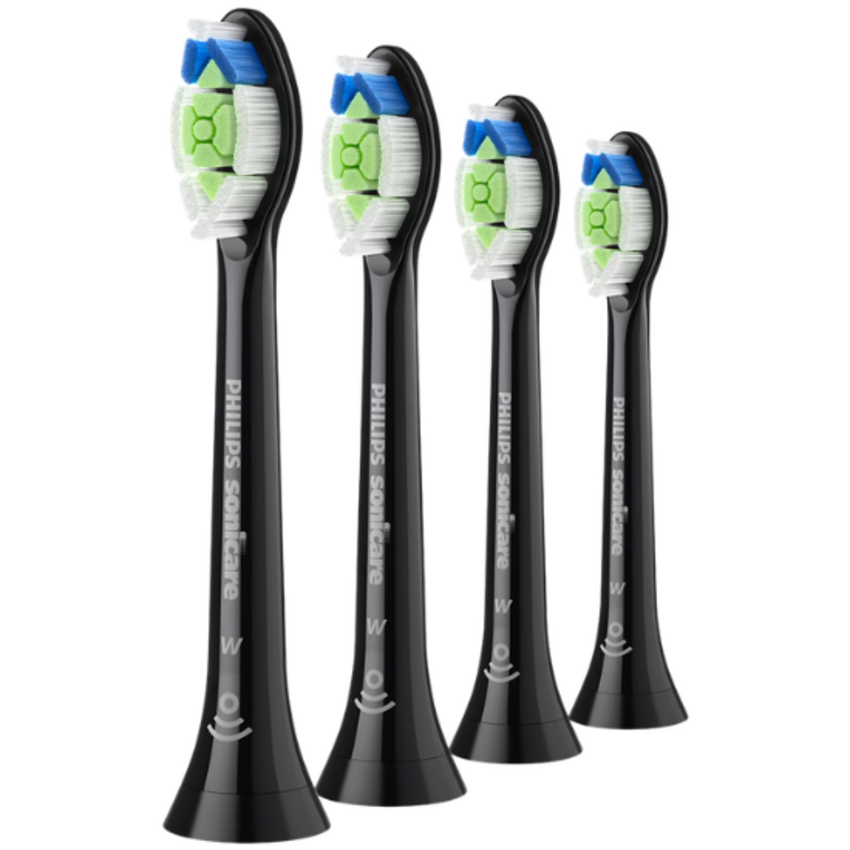 Philips Sonicare W2 Optimal White Aufsteckbürsten HX6064/88 - Black - 4 Stück Philips Philips Sonicare W2 Optimal White Aufsteckbürsten HX6064/88 - Black - 4 Stück
