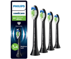Philips  Philips Sonicare W2 Optimal White Aufsteckbürsten HX6064/88 - Black - 4 Stück