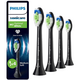 Philips Sonicare W2 Optimal White Aufsteckbürsten HX6064/88 - Black - 4 Stück Philips Philips Sonicare W2 Optimal White Aufsteckbürsten HX6064/88 - Black - 4 Stück