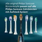 Philips Sonicare W2 Optimal White Aufsteckbürsten HX6064/88 - Black - 4 Stück Philips Philips Sonicare W2 Optimal White Aufsteckbürsten HX6064/88 - Black - 4 Stück