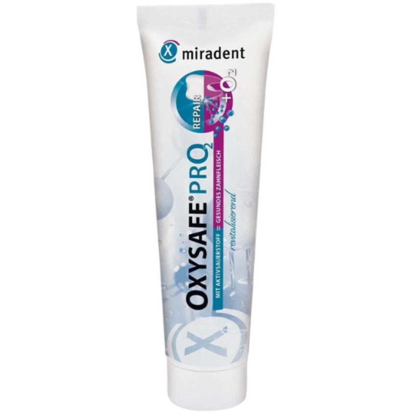 Miradent OXYSAFE Pro² Aktiv-Sauerstoff Zahnpasta – 75 ml Miradent Miradent OXYSAFE Pro² Aktiv-Sauerstoff Zahnpasta – 75 ml