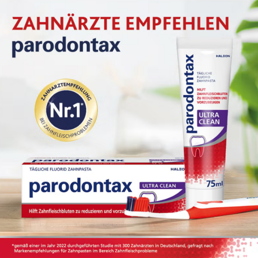 Parodontax Ultra Clean Zahnpasta - 75 ml Parodontax Parodontax Ultra Clean Zahnpasta - 75 ml