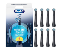Oral-B Oral-B iO Ultimate Clean Black Aufsteckbürsten - 8 Stück