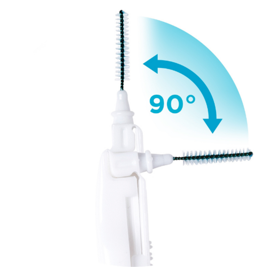 GUM Sunstar GUM Bi-Direction Interdentalbürsten 0,8 mm rot - 6 Stück