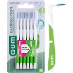 GUM Sunstar GUM Bi-Direction Interdentalbürsten 1.2 mm Grün - 6 Stück