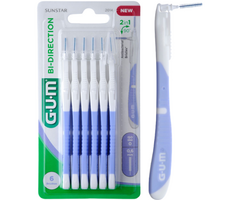 GUM Sunstar GUM Bi-Direction Interdentalbürsten 0.6 mm lavendel - 6 Stück