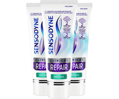 Sensodyne Sensodyne Clinical Repair Deep Clean Zahnpasta Vorteilspackung – 3 x 75 ml