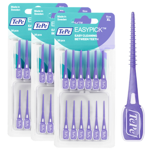 TePe EasyPick XL Lila Vorteilspackung – 3 x 36 Stück