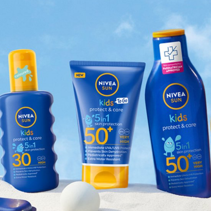 Nivea Nivea Sun Kids SPF 50+ Protect & Care Sonnenlotion – 200 ml