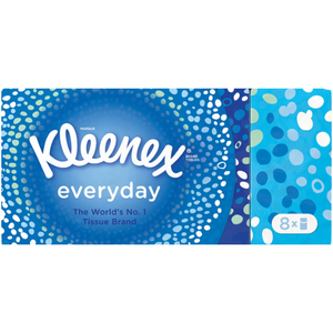 Kleenex Everyday Pocket Tissues – 8 x 9 Taschentücher