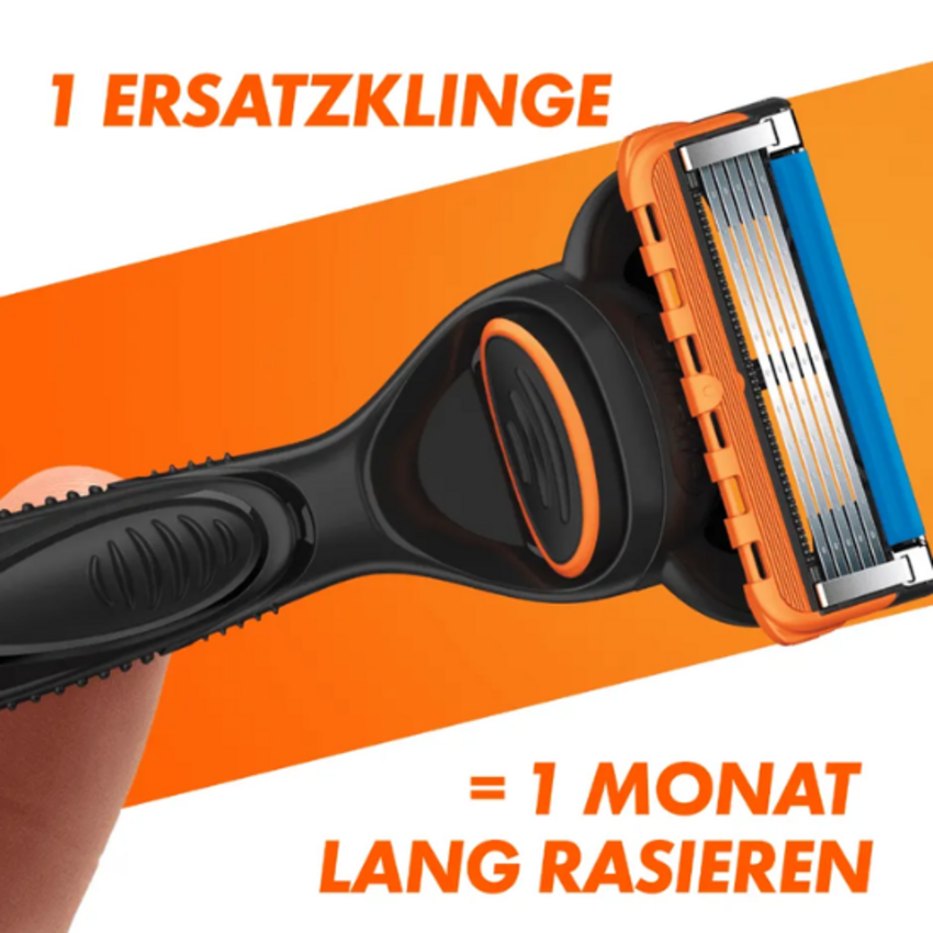 Gillette Fusion5 Rasierer + Sensitive Rasiergel – Geschenkset Gillette Gillette Fusion5 Rasierer + Sensitive Rasiergel – Geschenkset