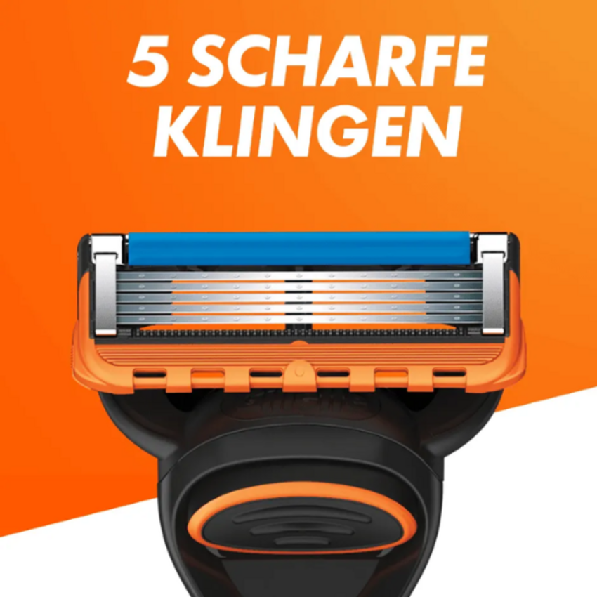 Gillette Fusion5 Rasierer + Sensitive Rasiergel – Geschenkset Gillette Gillette Fusion5 Rasierer + Sensitive Rasiergel – Geschenkset