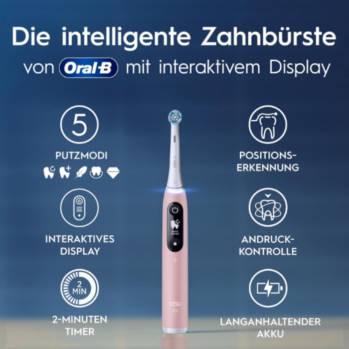 Oral-B Oral-B iO Series 6 Black + Extra Body Pink