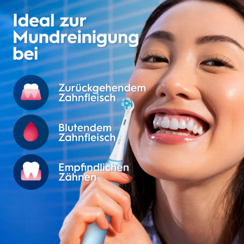 Oral-B iO Series 3N Ice Blue Elektrische Zahnbürste Oral-B Oral-B iO Series 3N Ice Blue Elektrische Zahnbürste