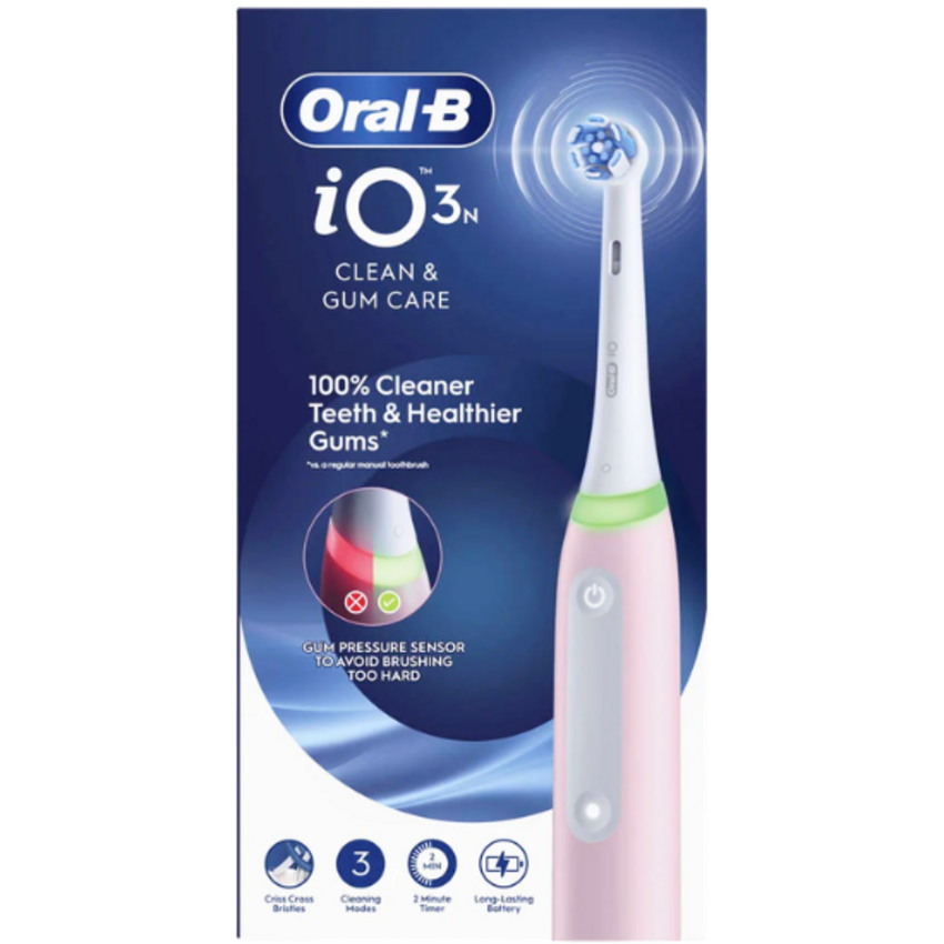 Oral-B iO Series 3N Blush Pink Elektrische Zahnbürste Oral-B Oral-B iO Series 3N Blush Pink Elektrische Zahnbürste