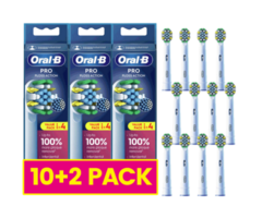Oral-B Oral-B PRO Floss Action Mega Pack Aufsteckbürsten – 10+2 Stück