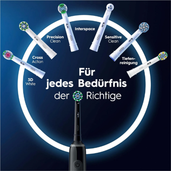 Oral-B Oral-B PRO 3 3000 Black CrossAction Elektrische Zahnbürste