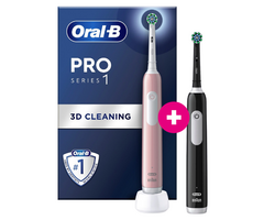 Oral-B Oral-B PRO Series 1 Black + Extra Body Pink