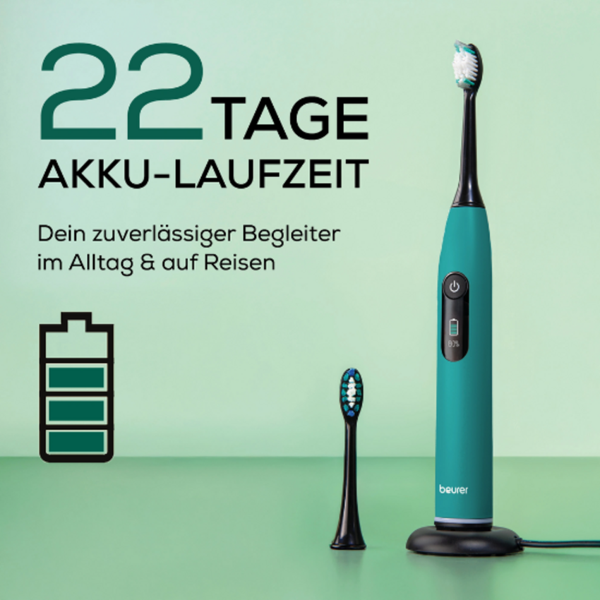 Beurer SC 50 Ocean Breeze Elektrische Schallzahnbürste Beurer Beurer SC 50 Ocean Breeze Elektrische Schallzahnbürste
