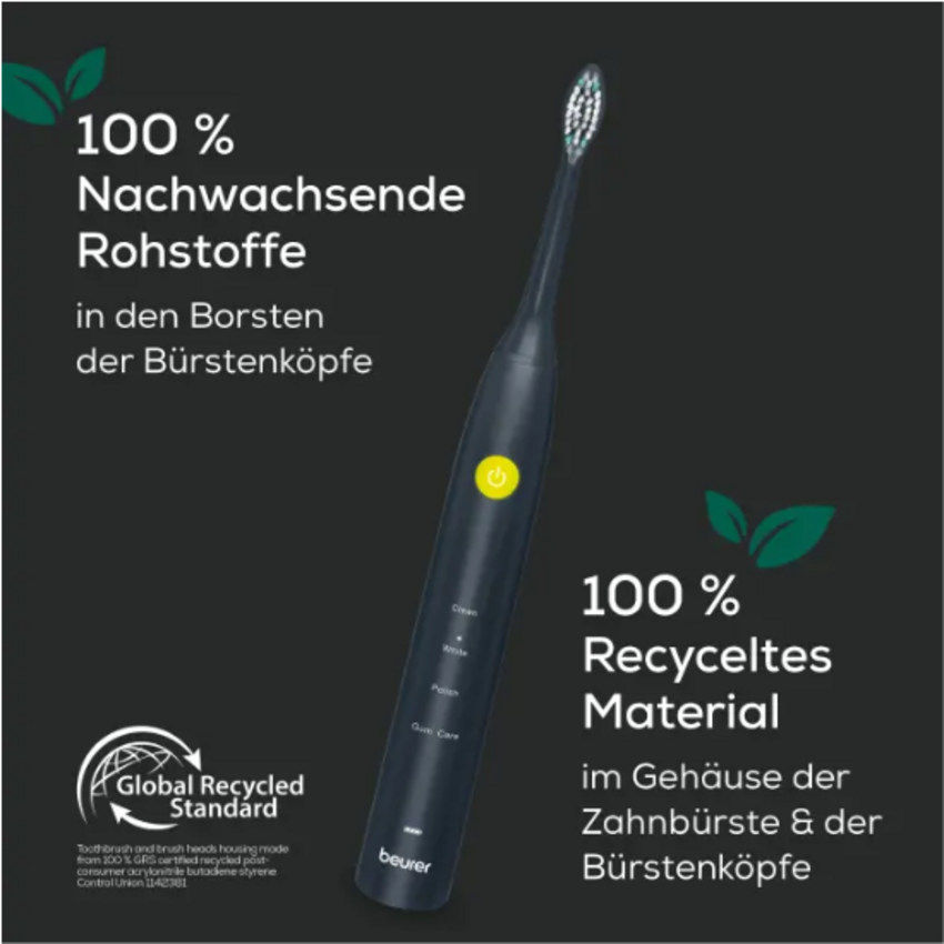 Beurer SC 30 Jet Black Elektrische Schallzahnbürste Beurer Beurer SC 30 Jet Black Elektrische Schallzahnbürste