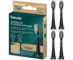 Beurer Beurer SC Premium Plaque Eraser Aufsteckbürsten - Schwarz - 4 Stück