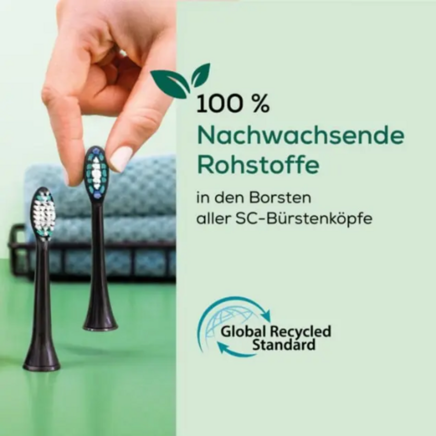 Beurer SC Classic Clean Aufsteckbürsten - Schwarz - 4 Stück Beurer Beurer SC Classic Clean Aufsteckbürsten - Schwarz - 4 Stück