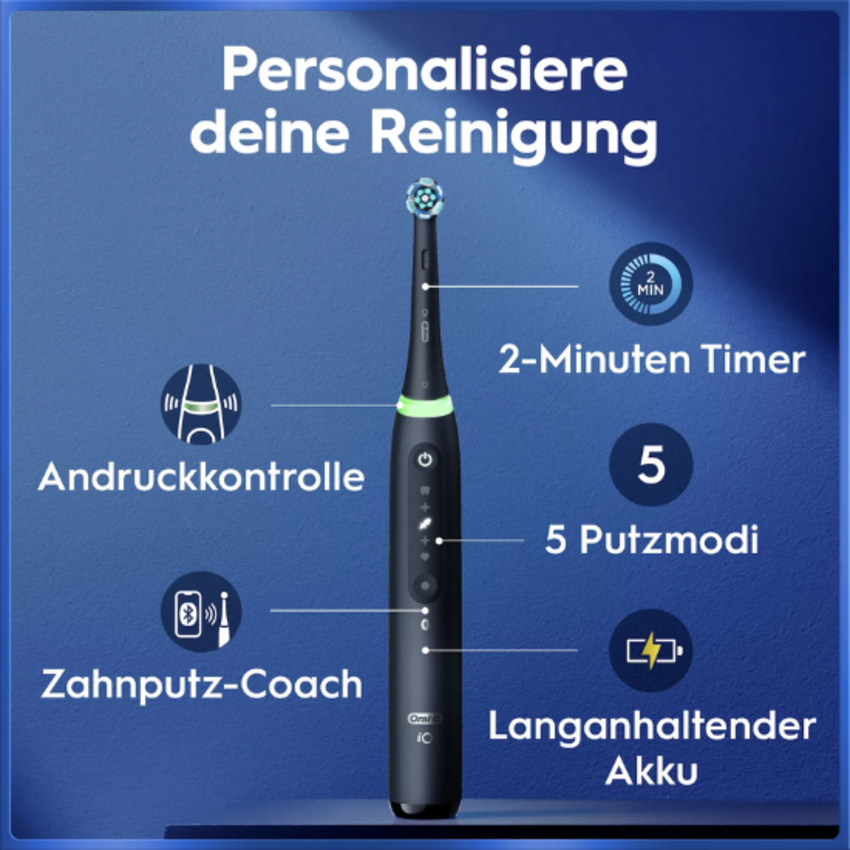 Oral-B iO Series 5 DUO Pack Black + White Oral-B Oral-B iO Series 5 DUO Pack Black + White