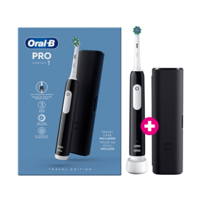Oral-B PRO Series 1 Black + Reiseetui