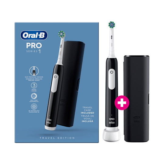 Oral-B Oral-B PRO Series 1 Black + Reiseetui
