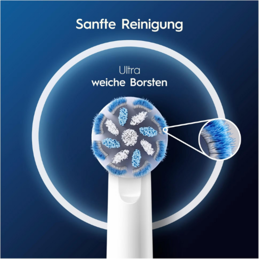 Oral-B PRO Sensitive Clean Mega Pack Aufsteckbürsten - 8+2 Stück Oral-B Oral-B PRO Sensitive Clean Mega Pack Aufsteckbürsten - 8+2 Stück