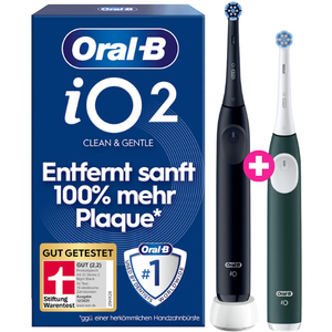 Oral-B iO Series 2 Night Black + Extra Body Forest Green