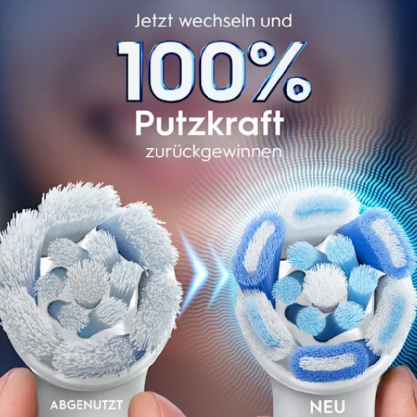 Oral-B Oral-B iO Ultimative Reinigung Vorteilspack Weiß Aufsteckbürsten – 12 Stück