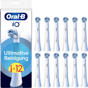 Oral-B Oral-B iO Ultimative Reinigung Vorteilspack Weiß Aufsteckbürsten – 12 Stück Oral-B iO Ultimative Reinigung Vorteilspack Weiß Aufsteckbürsten – 12 Stück