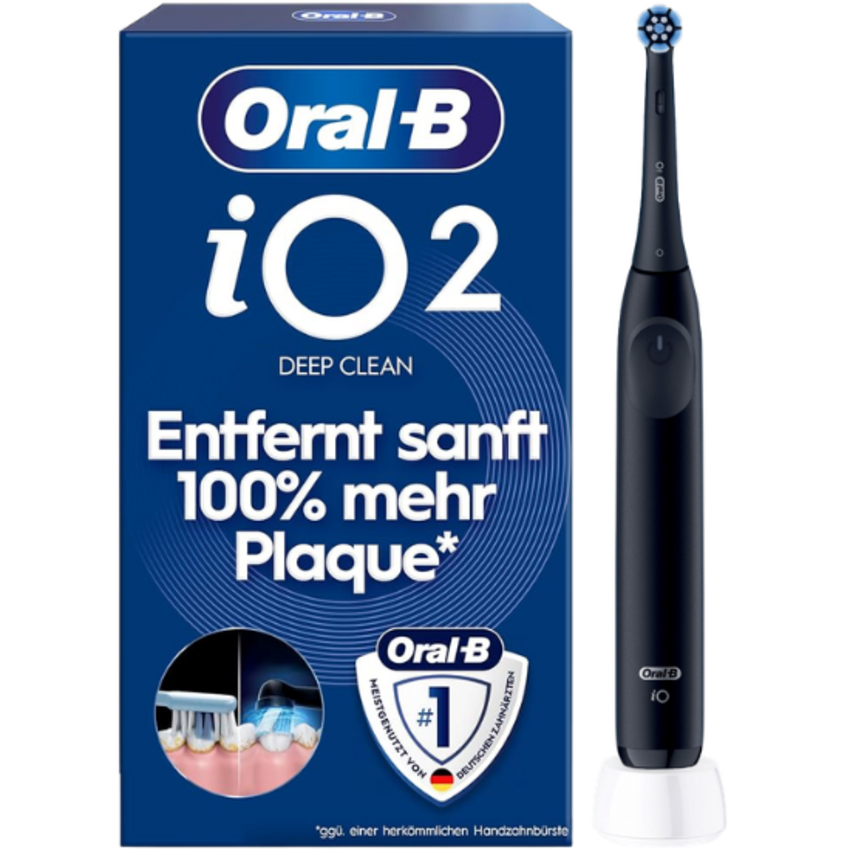 Oral-B iO Series 2 Night Black Elektrische Zahnbürste Oral-B Oral-B iO Series 2 Night Black Elektrische Zahnbürste