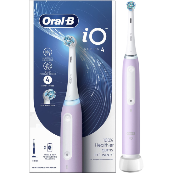 Oral-B Oral-B iO Series 4 Lavendel Elektrische Zahnbürste