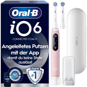 Oral-B iO Series 6N Pink Sand Elektrische Zahnbürste