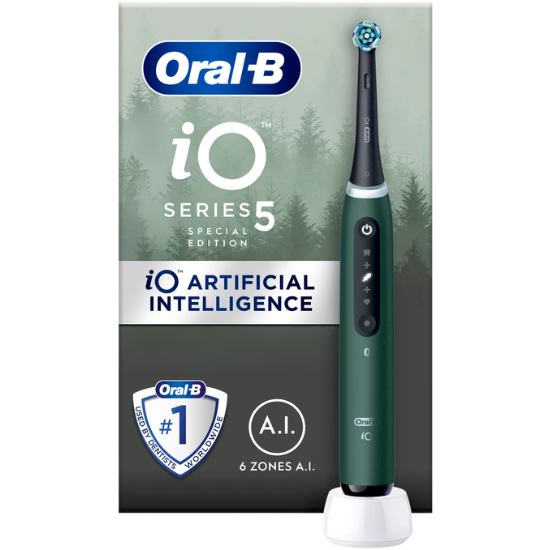 Oral-B Oral-B iO Series 5 Forest Green Elektrische Zahnbürste – Special Edition