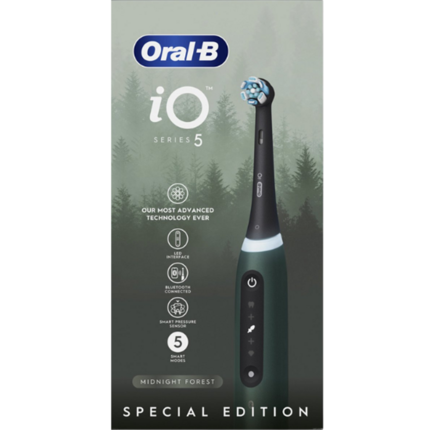 Oral-B Oral-B iO Series 5 Forest Green Elektrische Zahnbürste – Special Edition